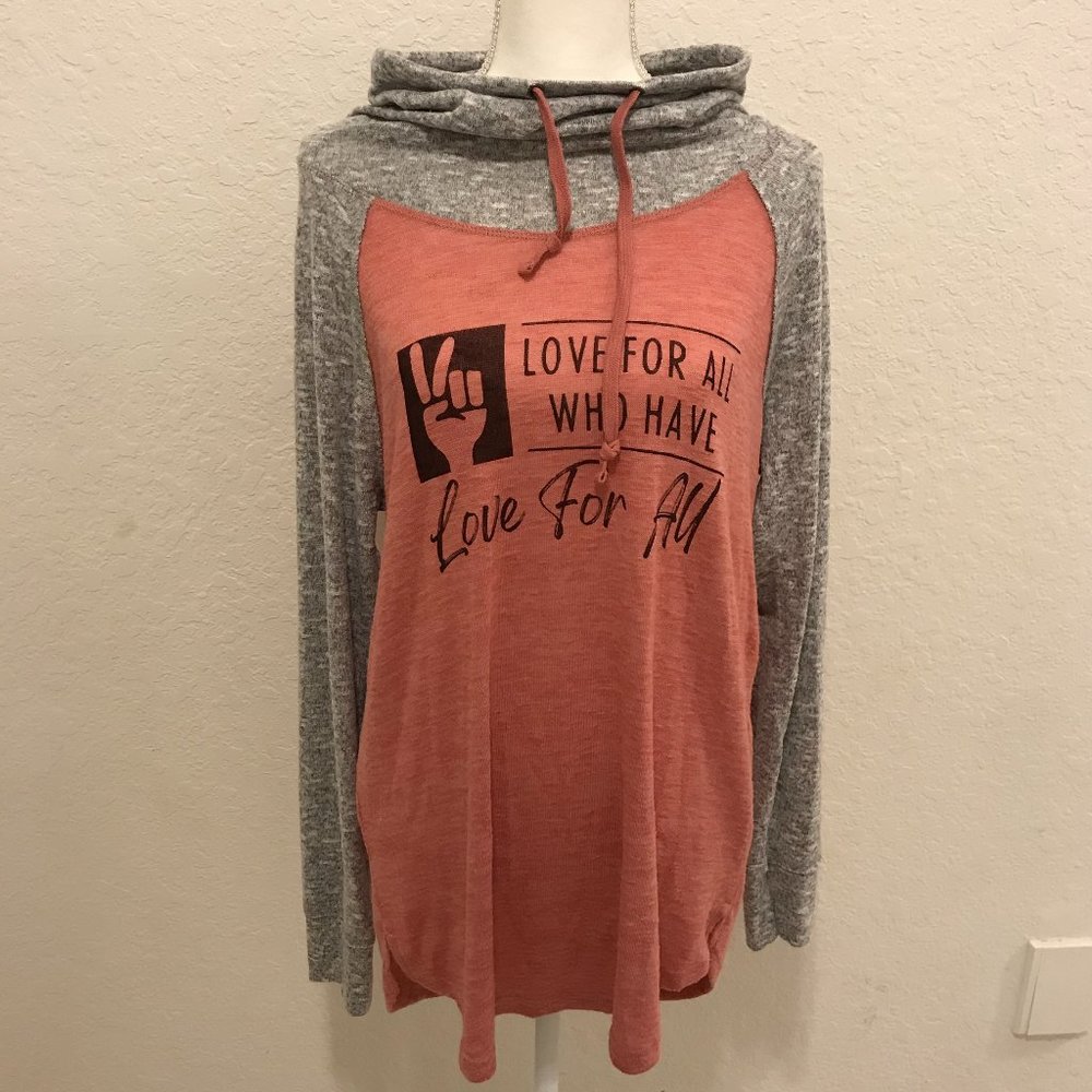 Joei & I Cowl Neck Sweater, Size M